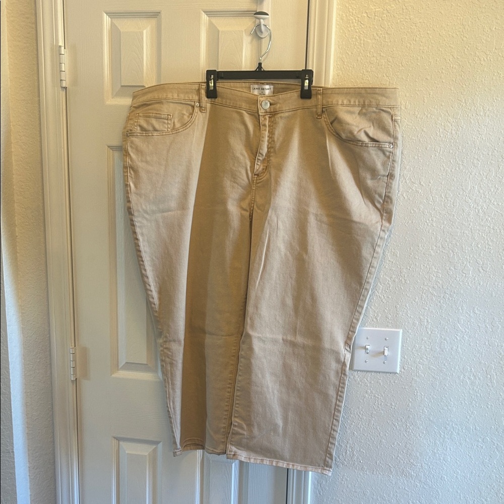 Lane Bryant Beige Denim Jeans NEW WITHOUT TAGS